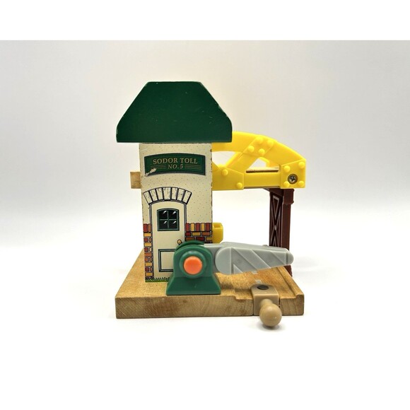 Thomas the Train Wooden Railway Sodor Toll Station Number #5 Replacement - Picture 1 of 16